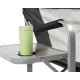 Стул раскладной KingCamp Director Chair Black/Mediumgrey