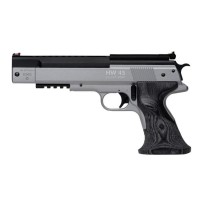 Пневматичний пістолет Weihrauch HW 45 Silver Star кал. 4,5