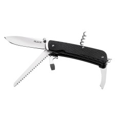 Багатофункціональний ніж Ruike Trekker LD32-B, (8.5 см) 12C27 / G10 чорний, 11 інстр.