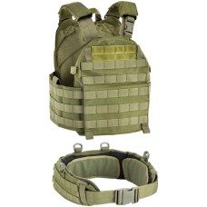 Жилет тактичний Defcon 5 CARRIER WITH BELT, олива