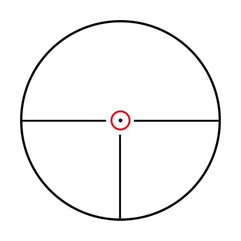Оптичний приціл KONUS KONUSPRO M-30 1-4x24 Circle Dot IR