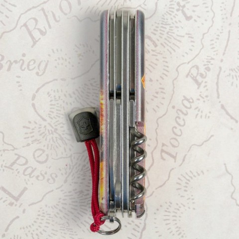 Складаний ніж Victorinox HUNTSMAN ZODIAC Золотий кінь 1.3713.Z5220pk