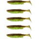 Силикон Savage Gear Fat Minnow T-Tail 130mm 20.0g Chartreuse Pumpkin (5 шт/уп)