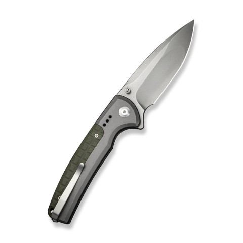 Ніж складаний туристичний Civivi Sentinel Strike II, (9.4 см) Nitro-V / Aluminum & FRN темно-зелений