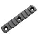 Планка Пікатінні Magpul Polymer 9 Slots M-Lok System - Black