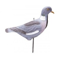 Підсадна опудало ГОЛУБ пластмасовий на палиці (ракушка)