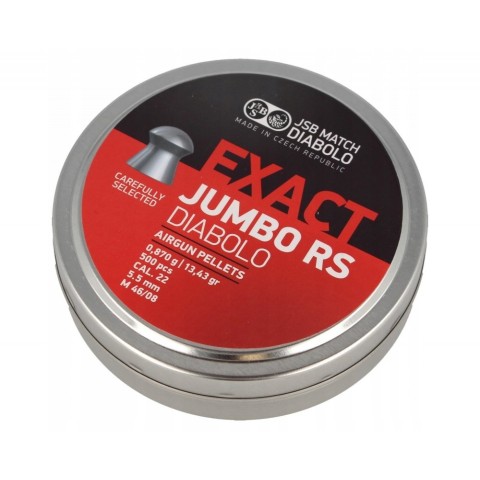 JSB Exact Jumbo RS Diabolo 5,5 мм, 0,87 г 500 шт