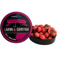 Бойлы Wafters Crazy Carp Hybrid Wafters 12mm Larva & Crayfish (55шт/уп)