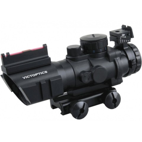 Приціл оптичний Vector Optics C1 4x32 Red, Green, Blue Chevron