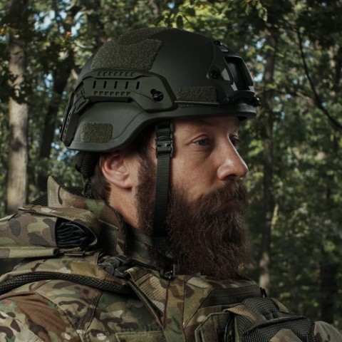 Шолом Ukrarmor Mich 2000. Рівень захисту NIJ IIIA Олива