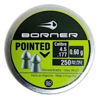 Borner Pointed, 4,5 мм, 0,6 гр 250 шт