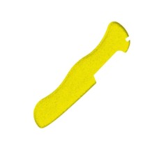 Накладка на ніж Victorinox 111мм yellow luminescent задня (Ha)