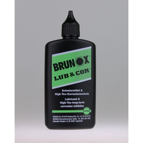 Мастило і консервація зброї, крапельний дозатор Brunox Lub & Cor 100ml