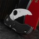 Ніж Spyderco Manbug Hawkbill, VG-10, FRN black