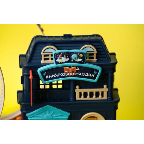 Ігровий набір OTAMANKO ХОРОБРИЙ ПАРОВОЗИК трюкова залізниця, 173 деталі,