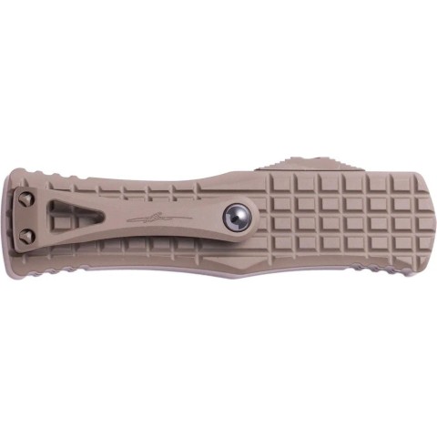 Нож Microtech Hera D/E OTF signature, frag, cerakote, chocolate brown