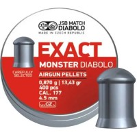 Пули пневм JSB Diabolo Exact Monster 4,52 мм 0,87 гр. (400 шт/уп)