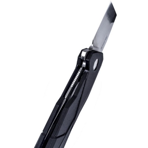 Ніж складаний туристичний Ruike P138-B, (9 см) 14C28N / G10 чорний
