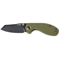 Нож CJRB Maileah L Black Blade, AR-RPM9 Steel, G10 green