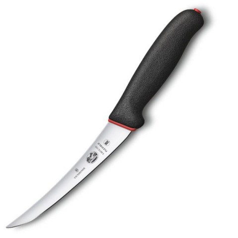 Кухонний ніж Victorinox Fibrox Boning Superflex лезо 15см з чорн-черв. ручкою Dual Grip