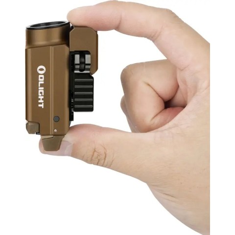 Ліхтар з ЛЦВ Olight Baldr S Green Laser Desert Tan