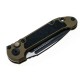 Нож Microtech L.U.D.T. S/E Gen III,  черный клинок, полусеррейтор, рукоять OD green