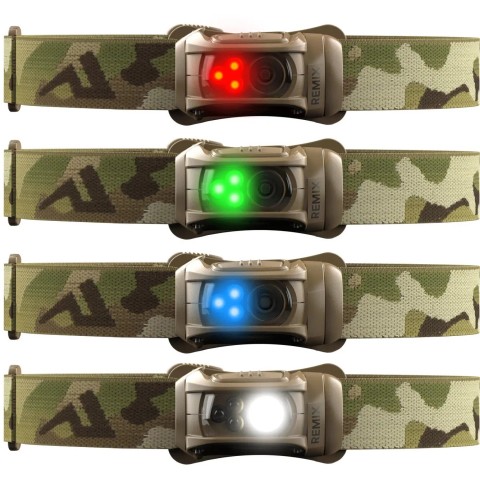 Фонарь налобный Princeton Tec Remix RGB 530 Lm Multicam