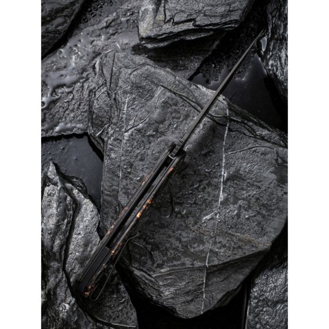 Ніж складаний туристичний Civivi Praxis, (9.5 см) 9Cr18MoV / Carbon Fiber & Resin