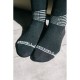 Водонепроникні шкарпетки Dexshell Longlite Socks 2.0, сірі полоски, розмір L (43-46)