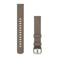 Быстросменные ремешки для смарт-часов Garmin 14 мм нейлоновые Coffee/cream gold