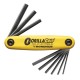 Bondhus Gorilla HEX SAE wrench tool - Набор дюймовых шестигранных ключей
