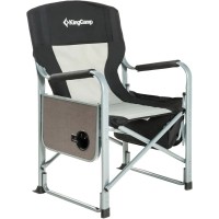 Стул раскладной KingCamp Director Chair ц:black/mediumgrey