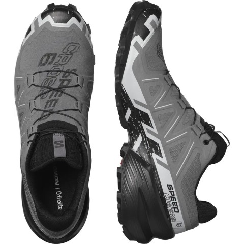Кроссовки Salomon outdoor SPEEDCROSS 6 11.5 Quiet Shade/Black/Pearl Blue
