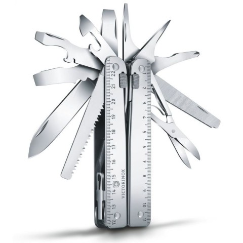 Мультитул Victorinox Swisstool X 115мм,28функ+чорн.шкір.чохол