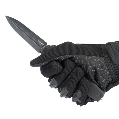 Ніж складаний туристичний Ruike P188-B, (9.1 см) D2 / G10 чорний