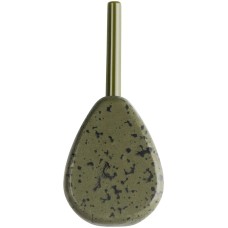 Грузило Brain In-Line Flat Lead 56g 2шт/уп green