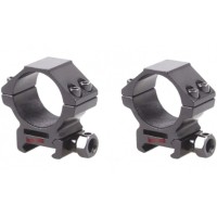 Кільця Vector Optics 30 мм низькі на Вівер/Пікатіні