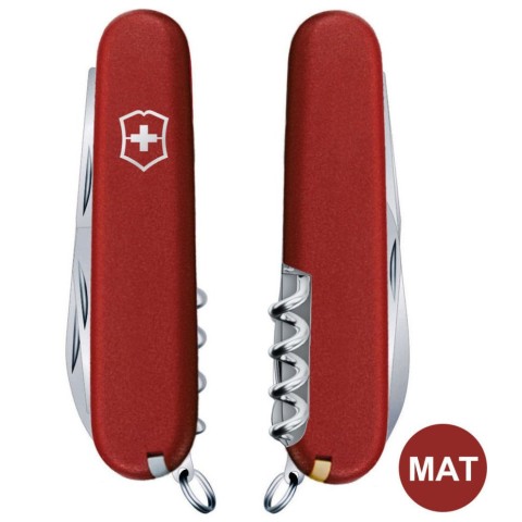 Ніж Victorinox Huntsman Mat 91мм,15функ,черв.мат