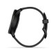 Смарт-часы Garmin vivomove Trend с грифельным стальным безелем, черными корпусом и ремешком