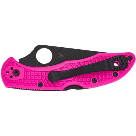 Нож Spyderco Delica 4 S30V pink