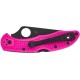 Нож Spyderco Delica 4 S30V pink