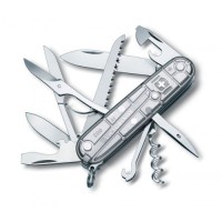 Ніж Victorinox Huntsman 91мм,15функ,срібл.прозор