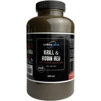 Ликвид Crazy Carp Bio Active Booster Krill Robin Red 500ml