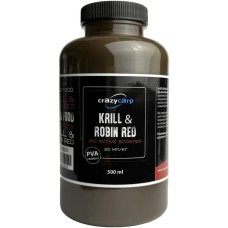 Ликвид Crazy Carp Bio Active Booster Krill Robin Red 500ml