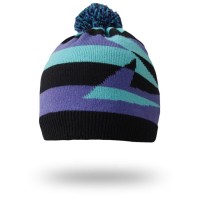 Шапка водонепроникна Dexshell з бубоном, блакитна