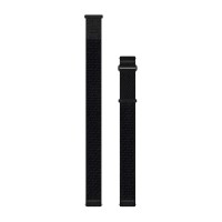 Швидкозмінні ремінці Garmin ComfortFit тканинні (18 мм) сланцево-сірі/чорні