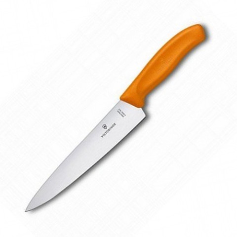 Кухонний ніж Victorinox SwissClassic Carving лезо 19см з помар. ручкою (блістер)
