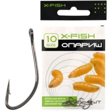 Крючок X-Fish Опарыш #10 (8 шт/уп)