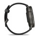 Смарт-годинник Garmin Venu 4 (45 мм) сланцевий з чорним силіконовим ремінцем