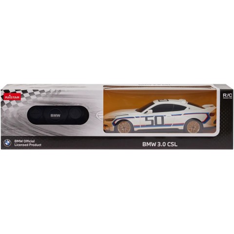 Машинка Rastar BMW 3.0 CSL 1:24 ц:белый